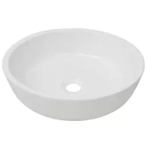 Image of VidaXL Ceramic Round Basin 42 X 12cm
