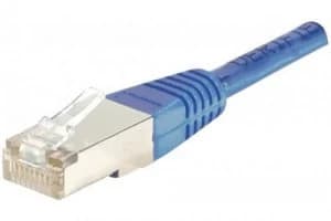 Image of 5m RJ45 Cat5e FUTP Blue Patch Cable