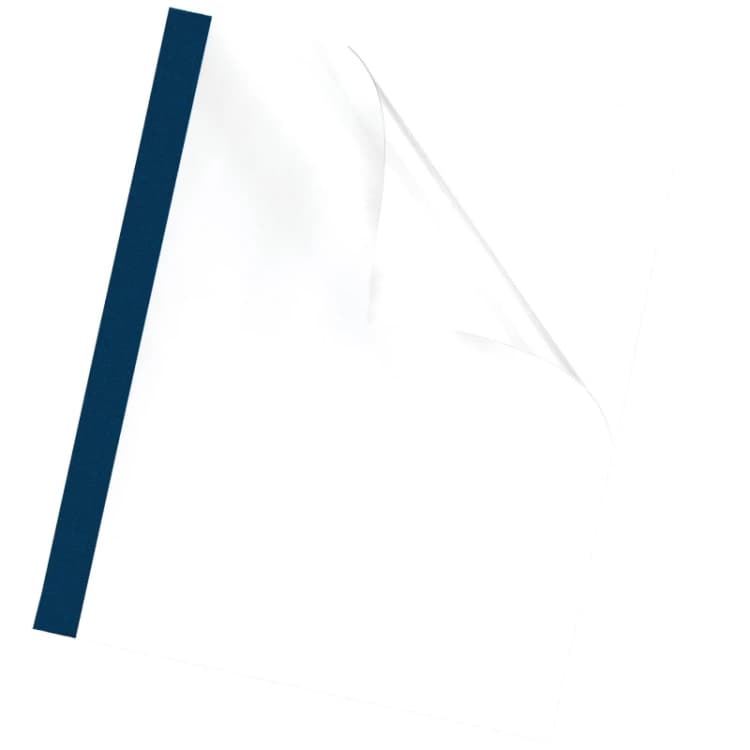 Image of Fellowes Fellowes 53176 binding cover A4 Plastic, PVC Blue 100 pc(s) 53176