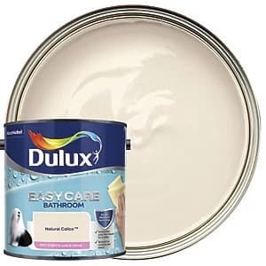 Image of Dulux Easycare Bathroom Natural Calico Soft Sheen Emulsion Paint 2.5L
