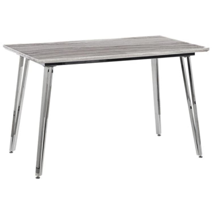 Image of Beliani Dining Table Greyton White 120 Cm 70 Cm