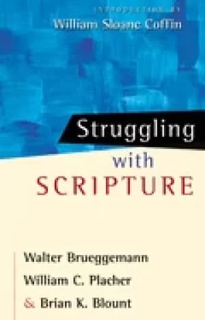 Image of struggling with scripture