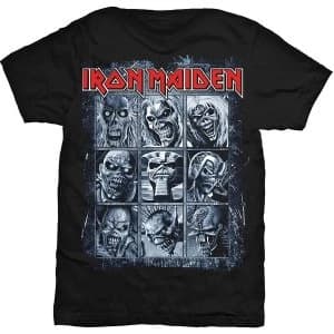 Image of Iron Maiden - Nine Eddies Unisex Large T-Shirt - Black
