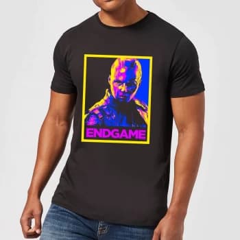 Image of Avengers Endgame Nebula Poster Mens T-Shirt - Black - 3XL - Black