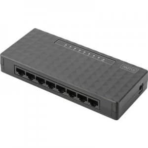 Image of Digitus DN-50022-1 Network RJ45 switch 8 ports 10 / 100 Mbps