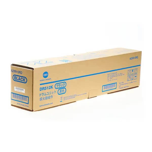 Image of Original Konica Minolta DR512K Black Drum Unit (A2XN-0RD)