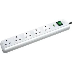 Image of Brennenstuhl Eco-Line 4.5KA 5Gang 2m Grey