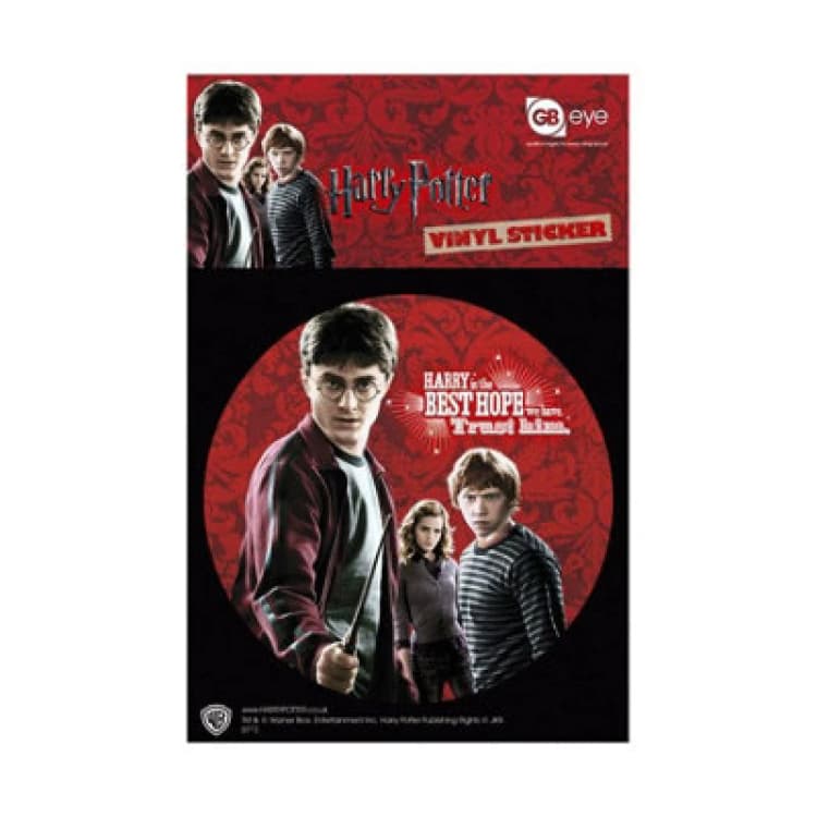 Image of Harry Potter Vinyl Logo Stickers Multi unisex