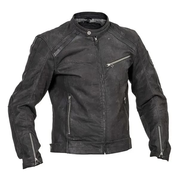 Image of Halvarssons Sandtorp Leather Jacket Black 56