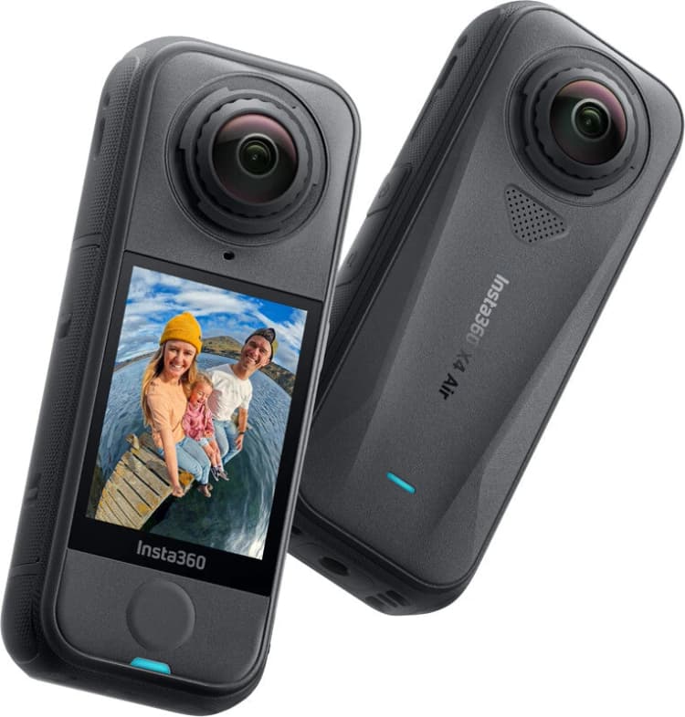 Image of INSTA360 X4 Air 8K Ultra HD 360 Action Camera - Black 6977644761922