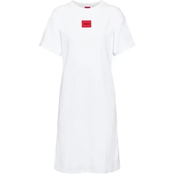 Image of Hugo Boss Red Label T-Shirt Dress White Size L Women