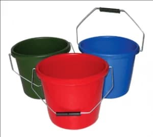 Image of Stadium 5L Calf Feeding Farm Agriculture Bucket Container Storage - Blue