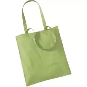 Image of Westford Mill Promo Bag For Life - 10 Litres (Pack Of 2) (One Size) (Kiwi) - Kiwi
