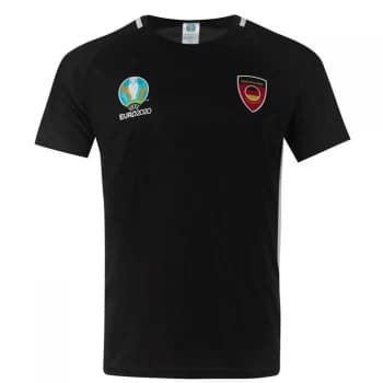 Image of UEFA Euro 2020 Germany Poly T-Shirt - Black