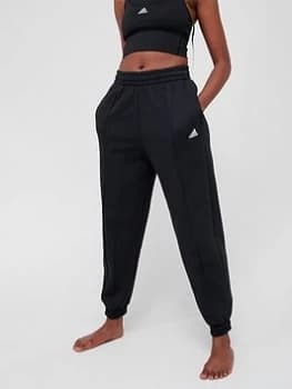 Image of adidas Studio Yoga Pants - Black Size XL Women