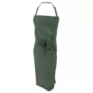Image of Jassz Bistro Bib Apron / Hospitality & Catering (Pack of 2) (One Size) (Bottle Green)