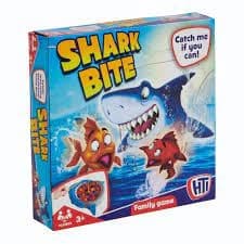 Image of HTI Shark Bite Fishing Game Card, Plastic