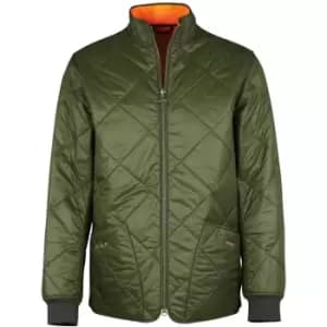 Image of Barbour X Brompton Barbour x Brompton Reversible Quilted Jacket - Green