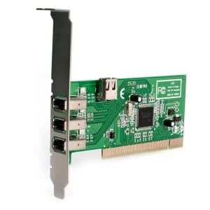 Image of Startech PCI1394MP Texas Instruments Chipset 4 Port PCI Firewire Card