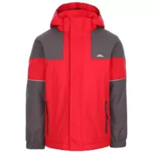 Image of Trespass Childrens Boys Unlock Waterproof Jacket (5-6 Years) (Red)