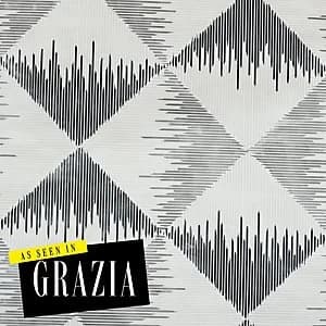 Image of Arthouse Aztec Geometric Mono Wallpaper 10.05m x 53cm