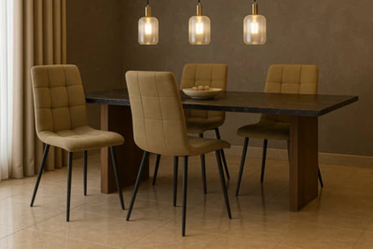 Image of Ds Living Colette Dining Room Chair In Cedar