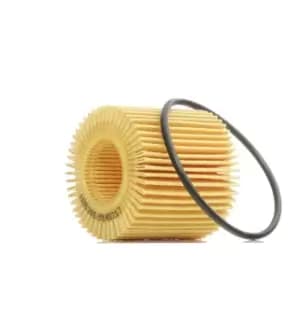 Image of RIDEX Oil filter Filter Insert 7O0146 Engine oil filter TOYOTA,LEXUS,LOTUS,Yaris Schragheck (_P9_),AURIS (NRE15_, ZZE15_, ADE15_, ZRE15_, NDE15_)