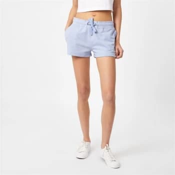 Image of Jack Wills Bea Logo Sweat Shorts - Soft Blue