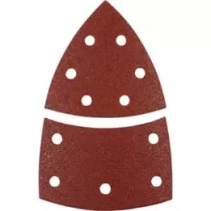 Image of kwb 496112 Delta grinder blade Grit size 120 (L x W) 62, 93 mm, mm x 100 mm 5 pc(s)