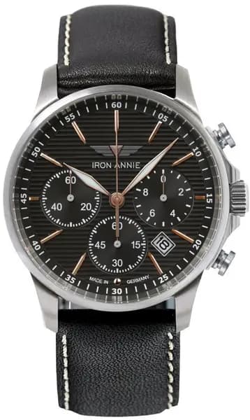 Image of Iron Annie Watch Wellblech Mens - Black IRN-274