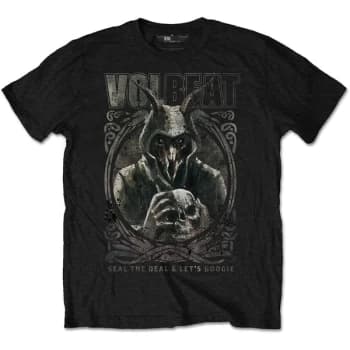 Image of Volbeat - Goat with Skull Unisex Large T-Shirt - Black