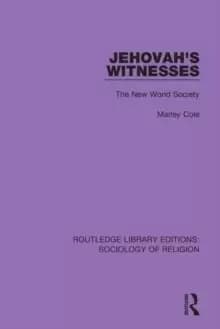 Image of Jehovah's Witnesses : The New World Society