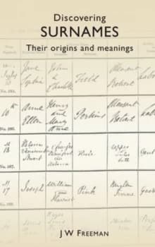 Image of Surnames by J.W. Freeman Paperback