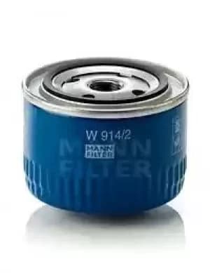 Image of Oil Filter W914/2 By Mann