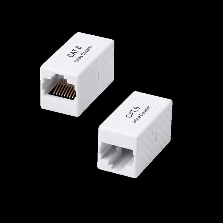 Image of LogiLink RJ45 Inline Coupler. Cat.6. mini type. unshielded