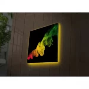Image of 2828DACT-49 Multicolor Decorative LED Lighted Canvas Painting