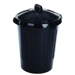 Image of Lightweight Outdoor 90 Litre Dustbins - polyethylene base withstands freezing temperatures