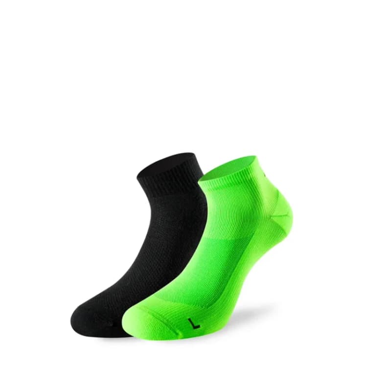 Image of Lenz 3.0 Running Socks, black-green, Size 35 - 38 for Men