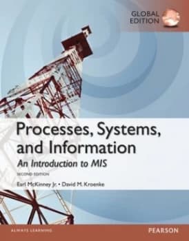 Image of Processes Systems and Information by David Kroenke Paperback