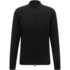 Image of Boss Balonso Knit Jacket - Black
