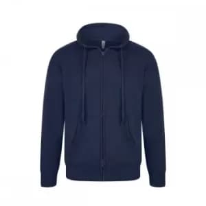 Image of Casual Classic Mens Zip Hood (L) (Navy)