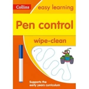 Image of Pen Control Age 3-5 Wipe Clean Activity Book