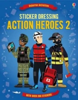 Image of Sticker Dressing Action Heroes 2 by Lisa Jane Gillespie Book