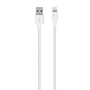 Image of Belkin 2m Charge And Sync Cable For Apple Lightng White