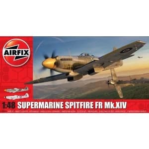 Image of Supermarine Spitfire FR Mk.XIV Airfix 1:48 Model Kit