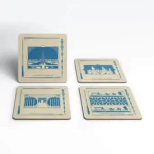 Image of Fantastic Beasts Location Coaster Set