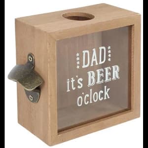 Image of Dad It's Beer O'Clock Bottle Top Collector
