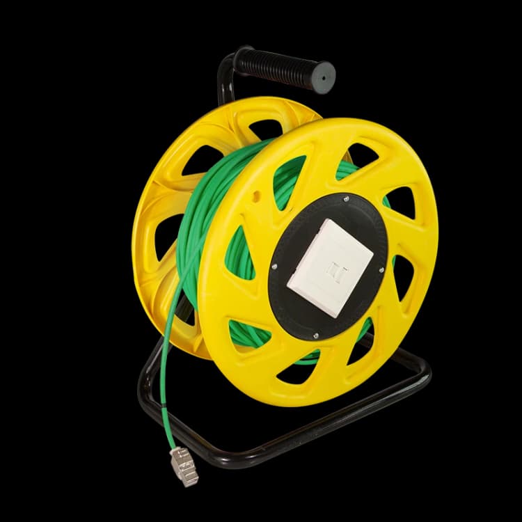Image of LogiLink Cat.7 Mobile Cable Reel S/FTP. PUR. 60 m