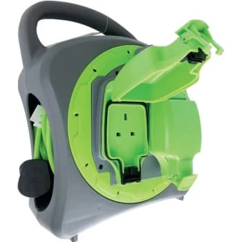Image of 20M Double Socket Weatherproof Cable Reel - Status