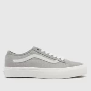 Image of Vans old skool tapered vr3 trainers in grey